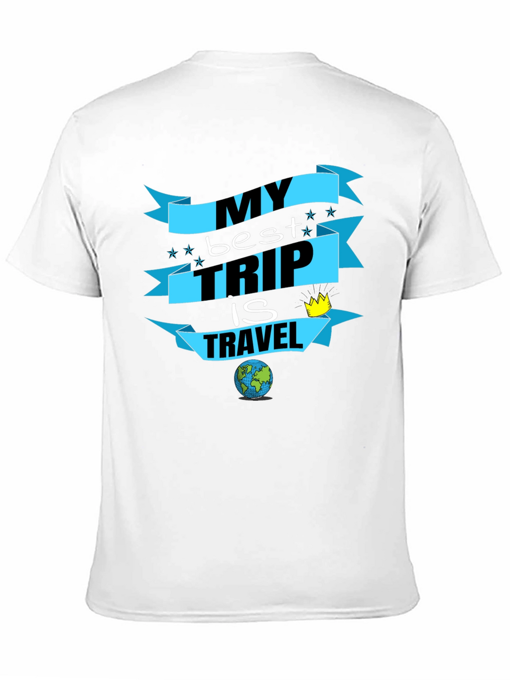 My Best Trip Is Travel Graphic T-Shirt