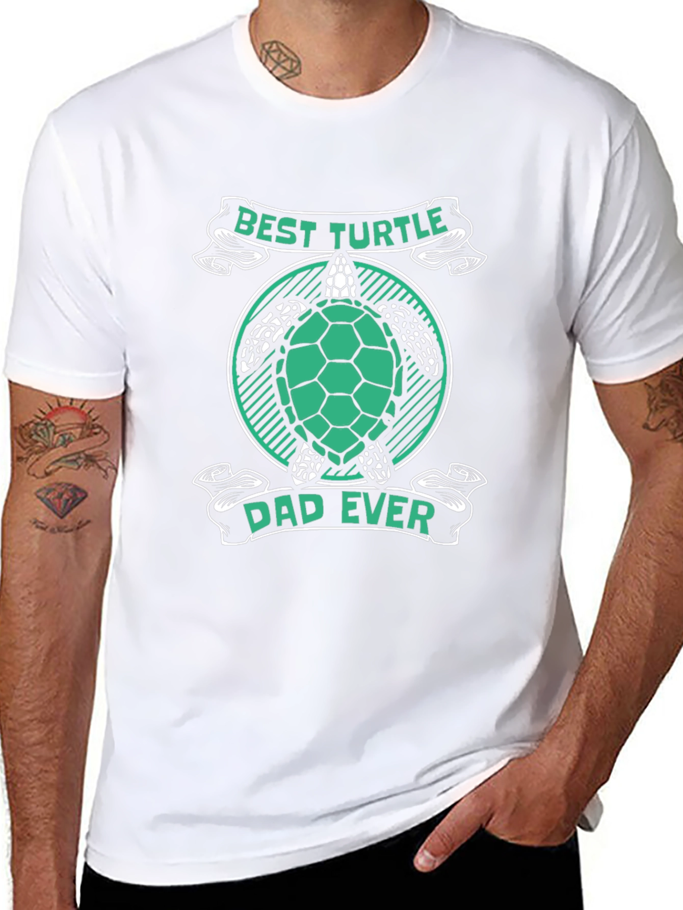 Best Turtle Dad Ever T-Shirt