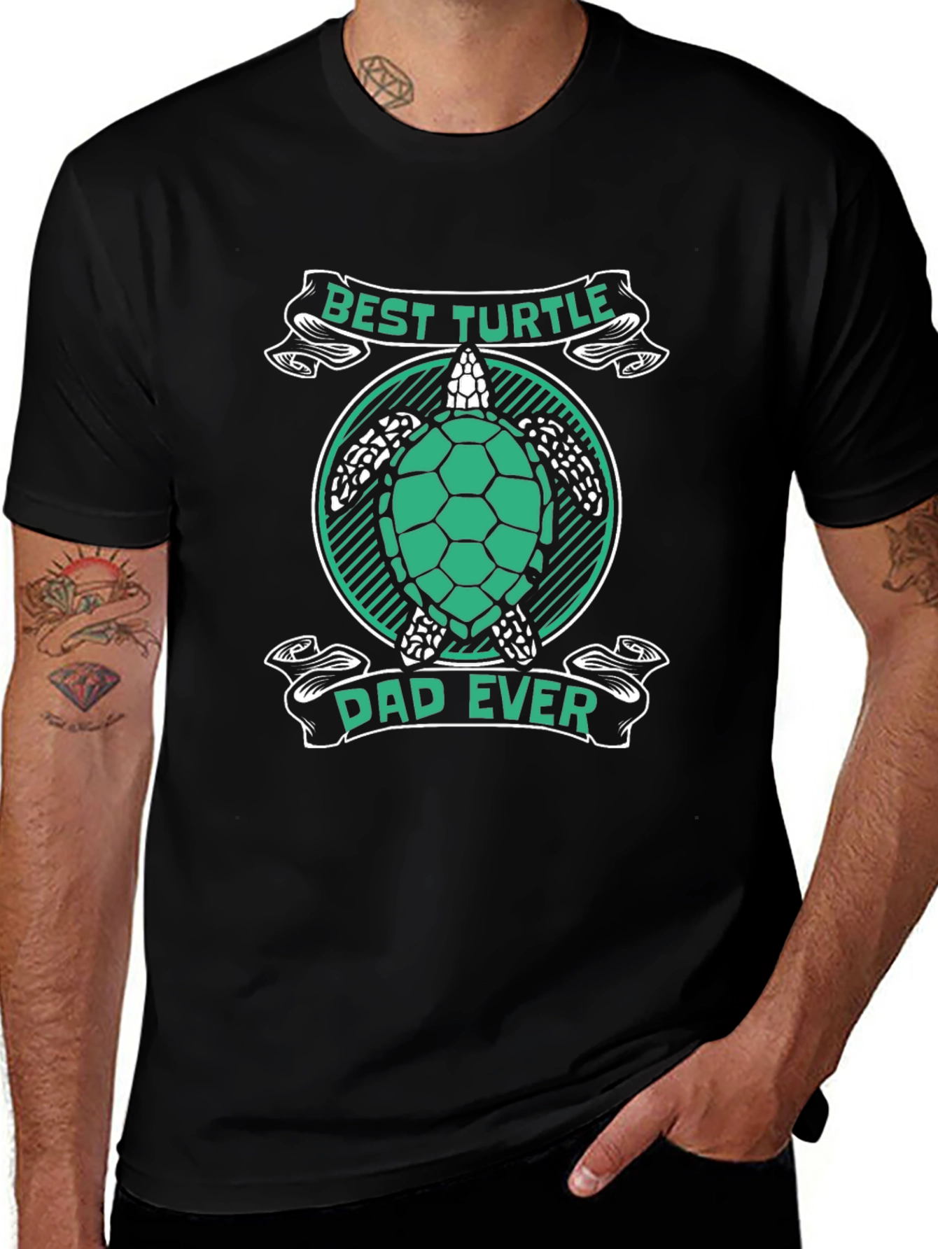 Best Turtle Dad Ever T-Shirt
