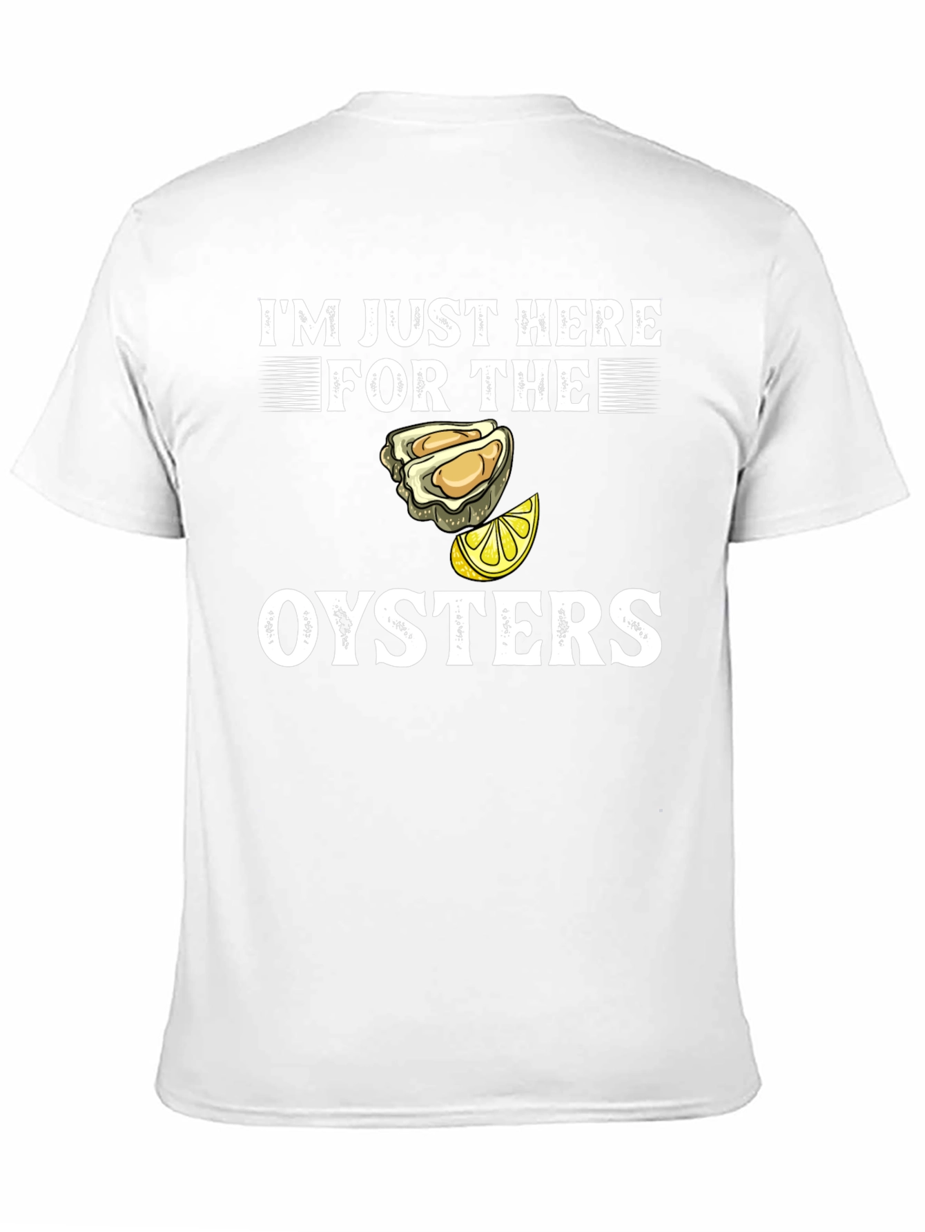 Oysters Graphic Tee - Seafood Lovers Humor