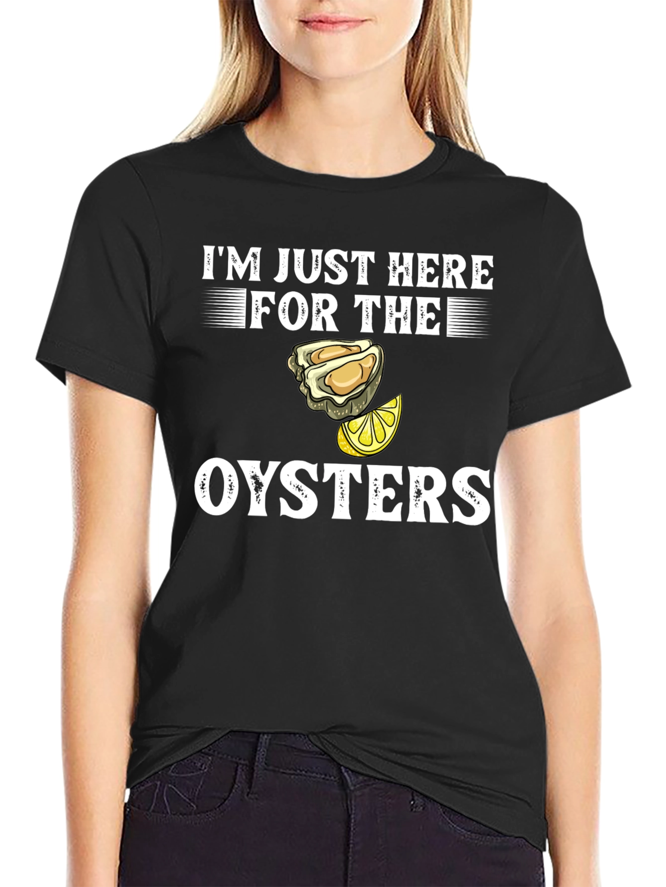 Oysters Graphic Tee - Seafood Lovers Humor