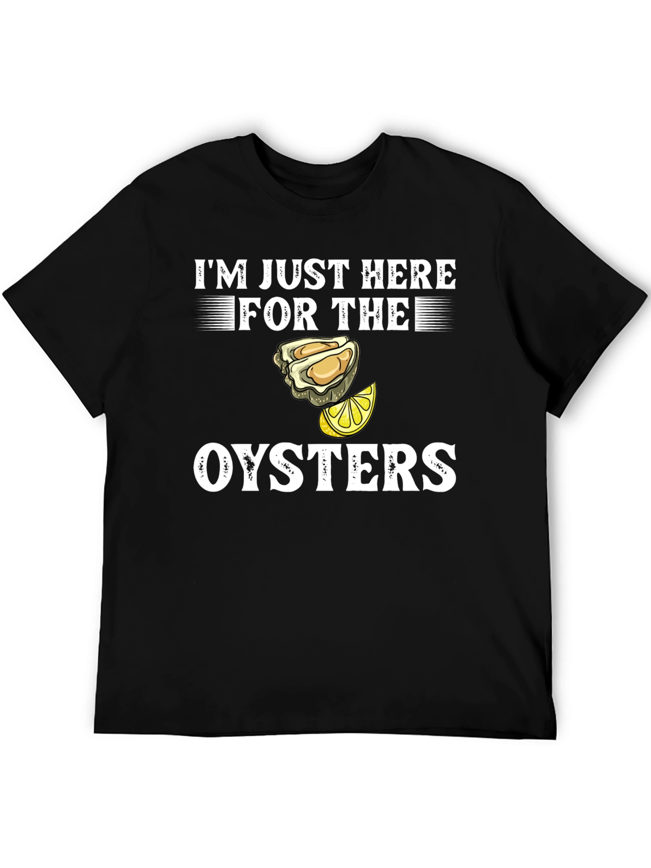 Oysters Graphic Tee - Seafood Lovers Humor