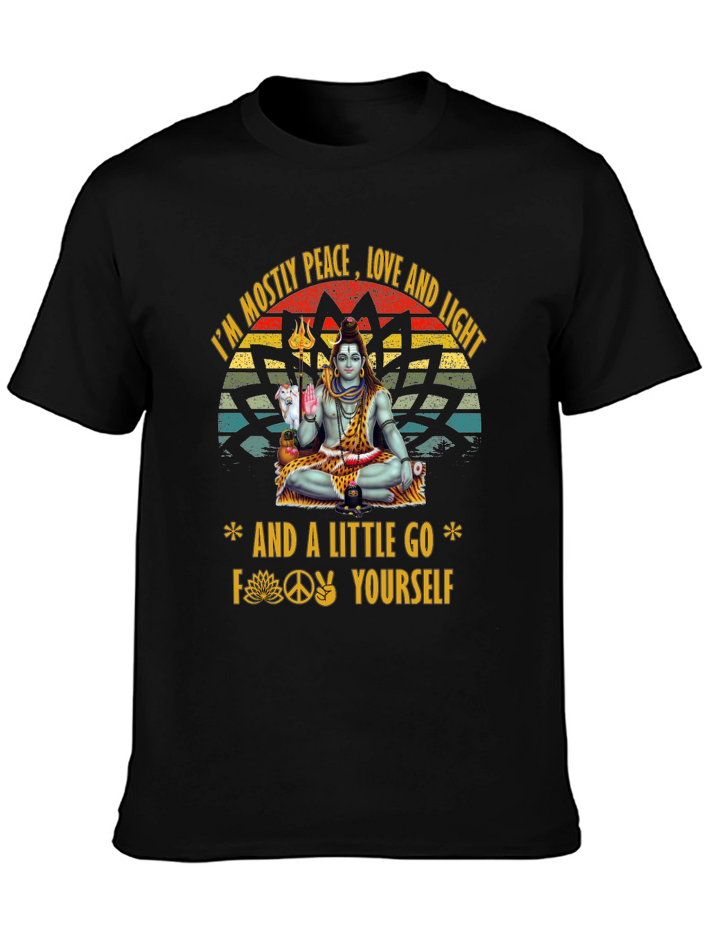 Peace Love and Light Graphic T-Shirt