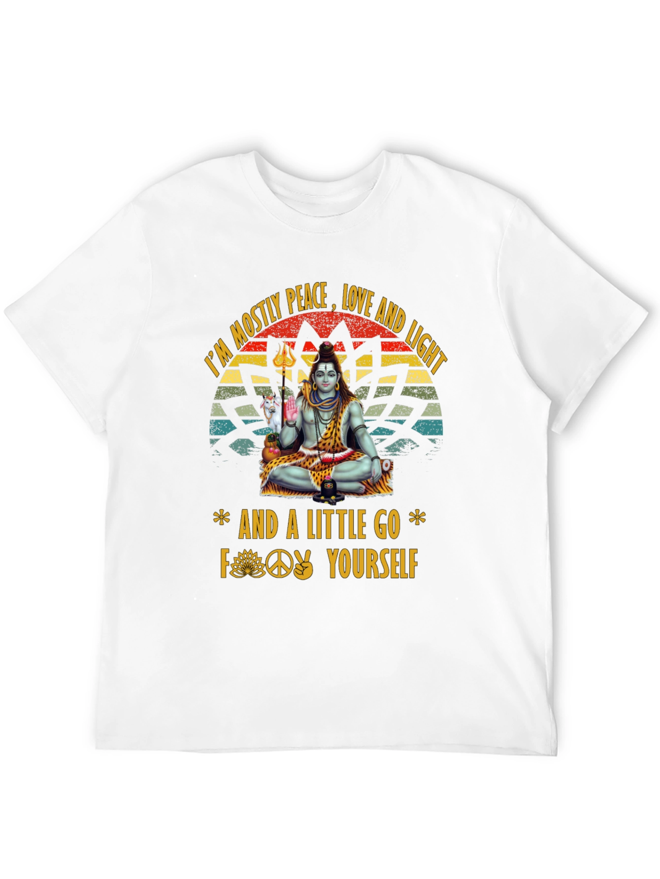 Peace Love and Light Graphic T-Shirt
