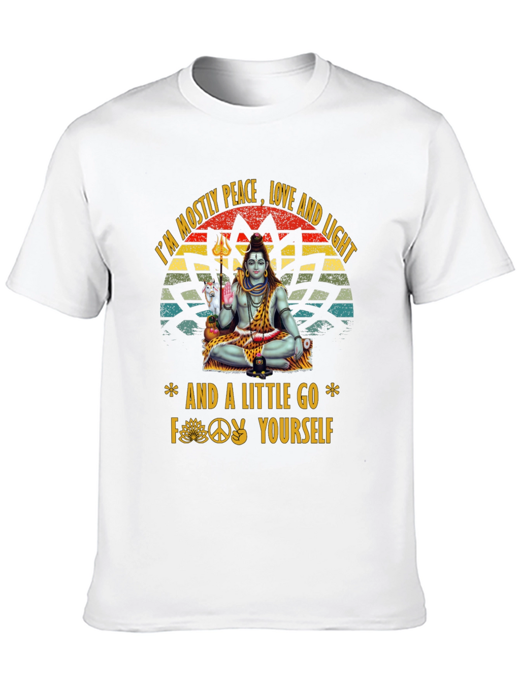 Peace Love and Light Graphic T-Shirt