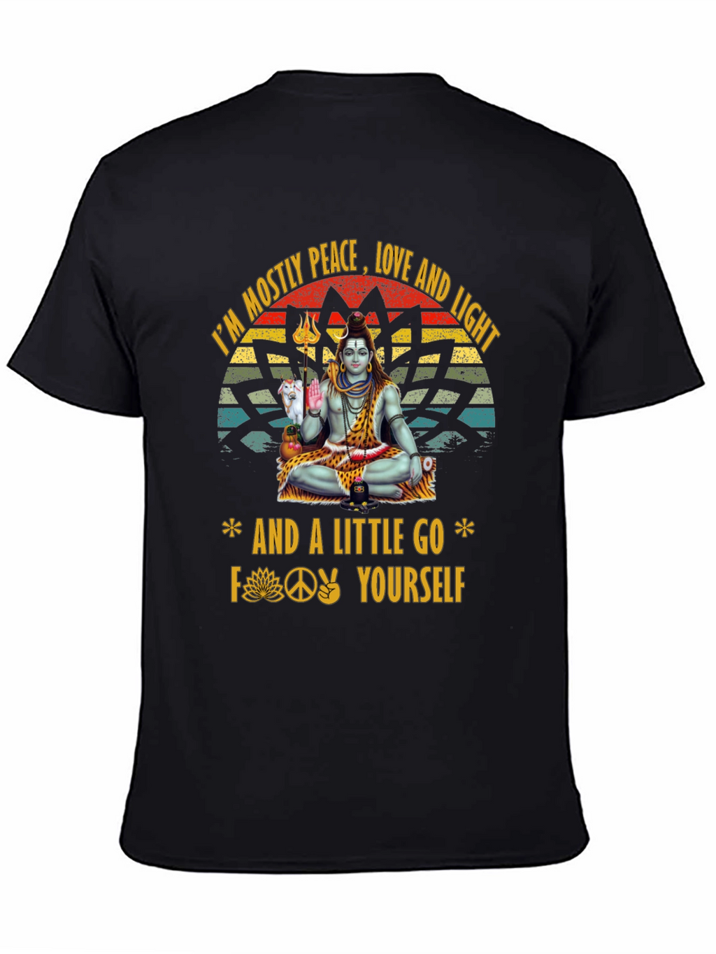 Peace Love and Light Graphic T-Shirt
