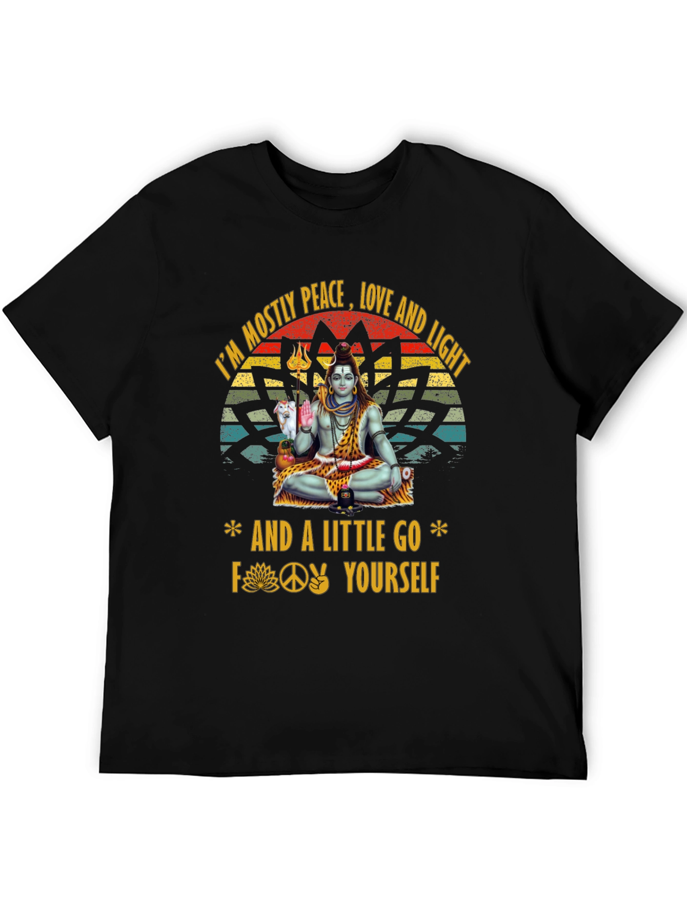 Peace Love and Light Graphic T-Shirt