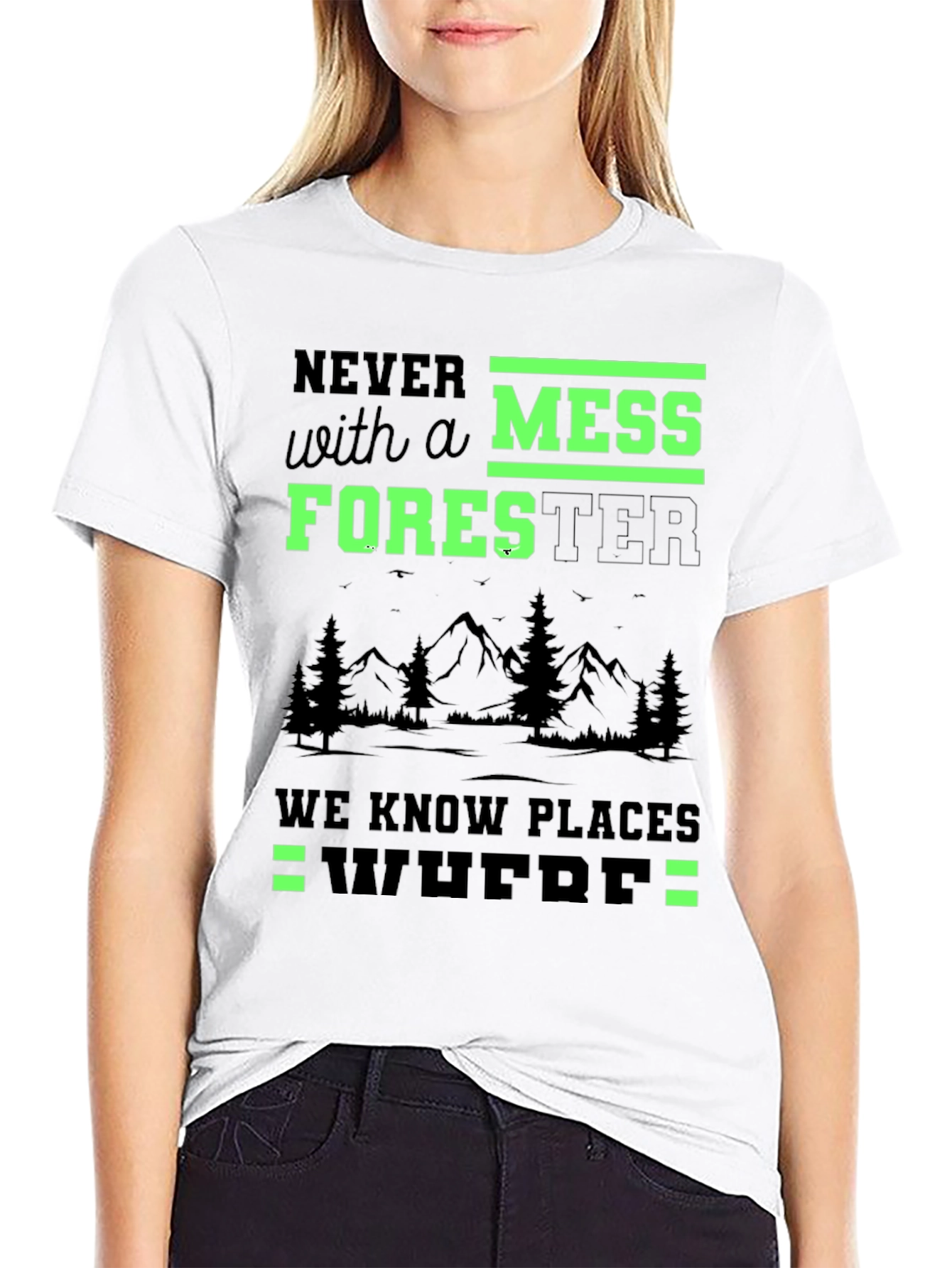 Never Mess with a Forester T-Shirt