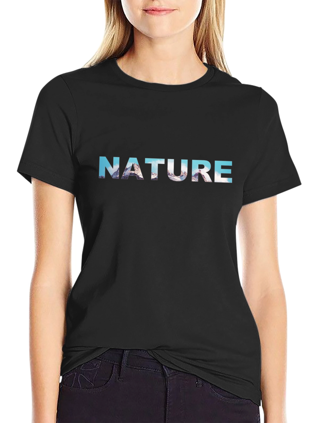 Nature Graphic Print T-Shirt