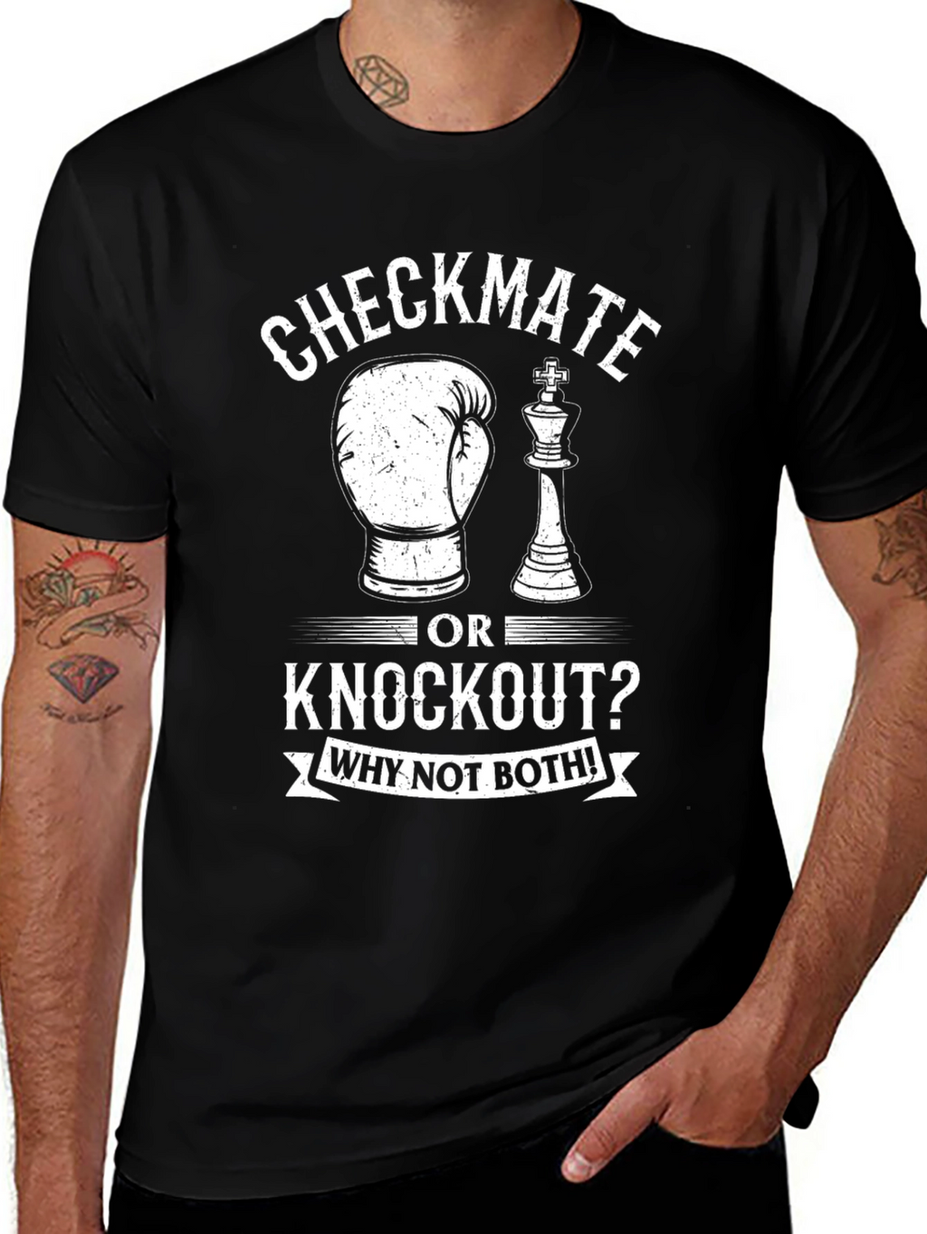 Checkmate or Knockout T-Shirt - Why Not Both!