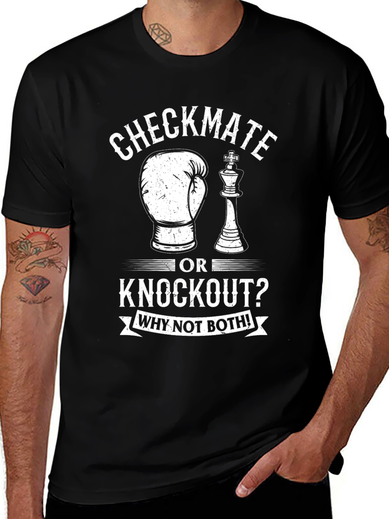 Checkmate or Knockout T-Shirt - Why Not Both!