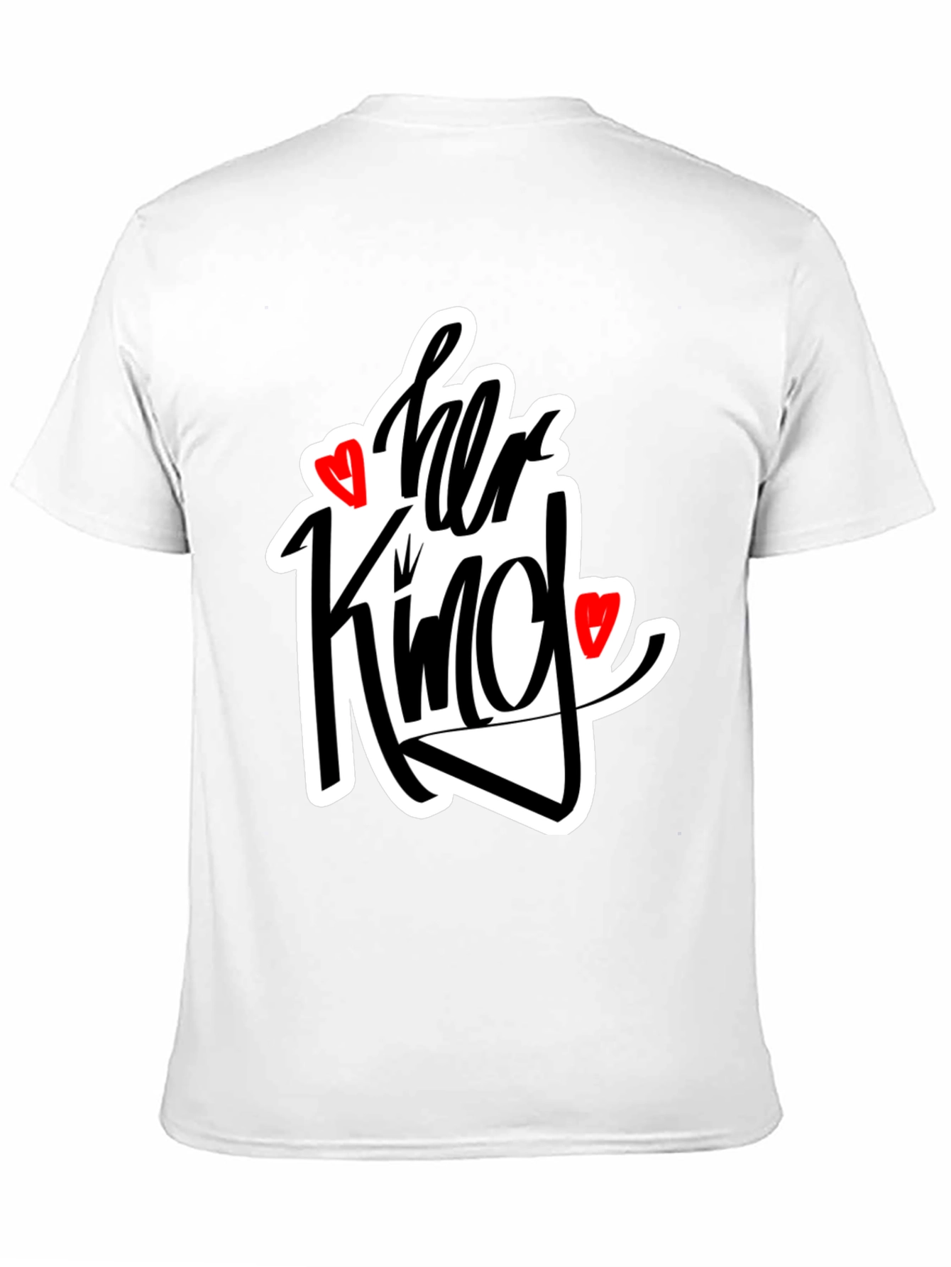 Her King Matching Graphic Tee Shirt
