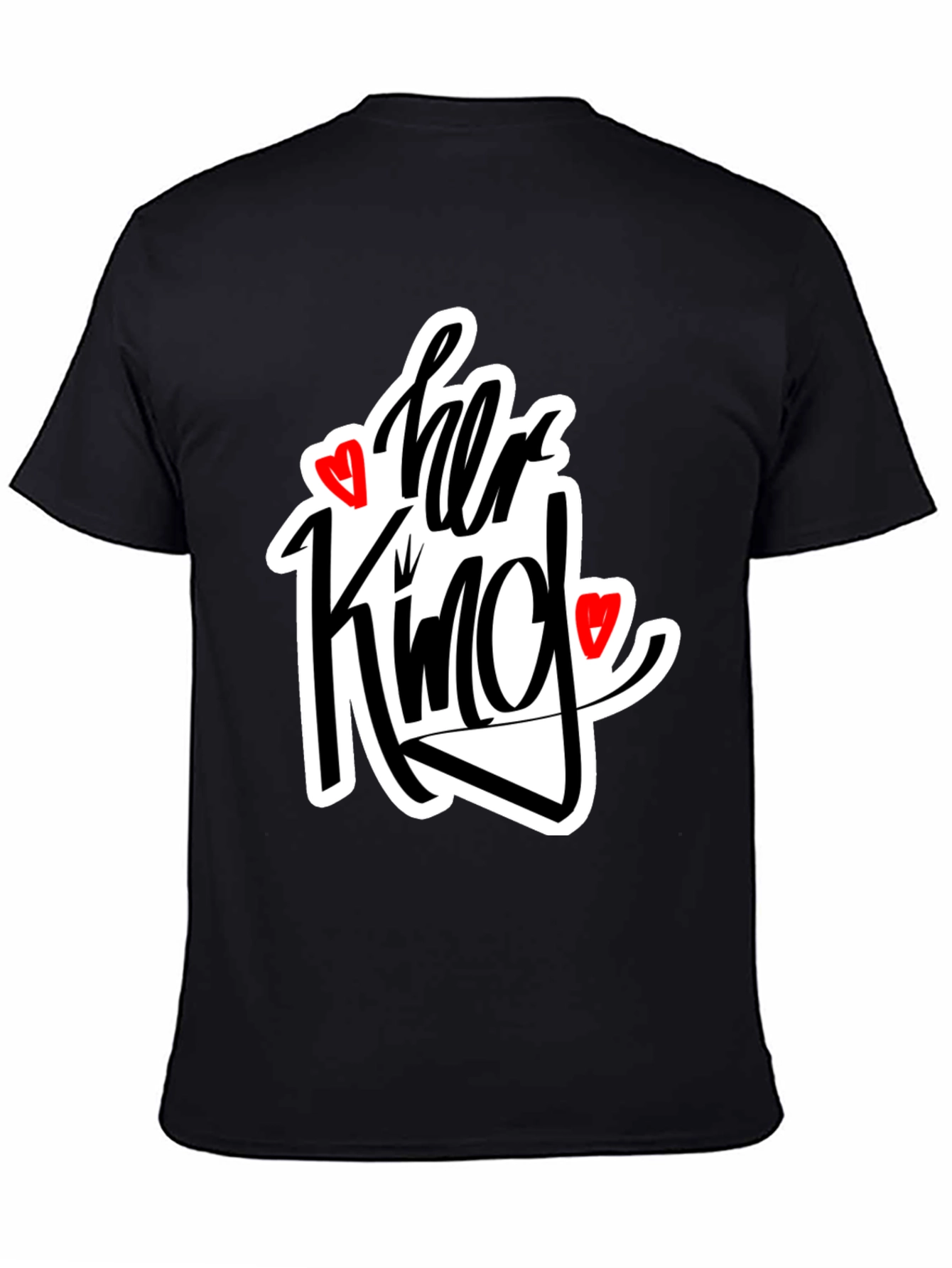 Her King Matching Graphic Tee Shirt