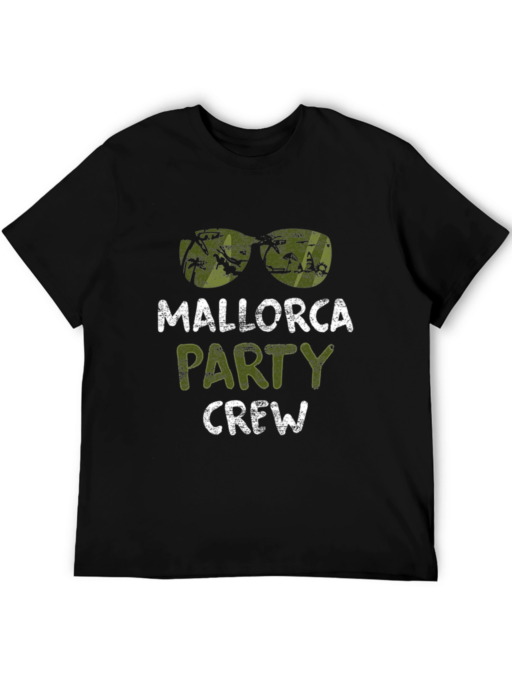 Mallorca Party Crew T-Shirt - Tropical Vibes