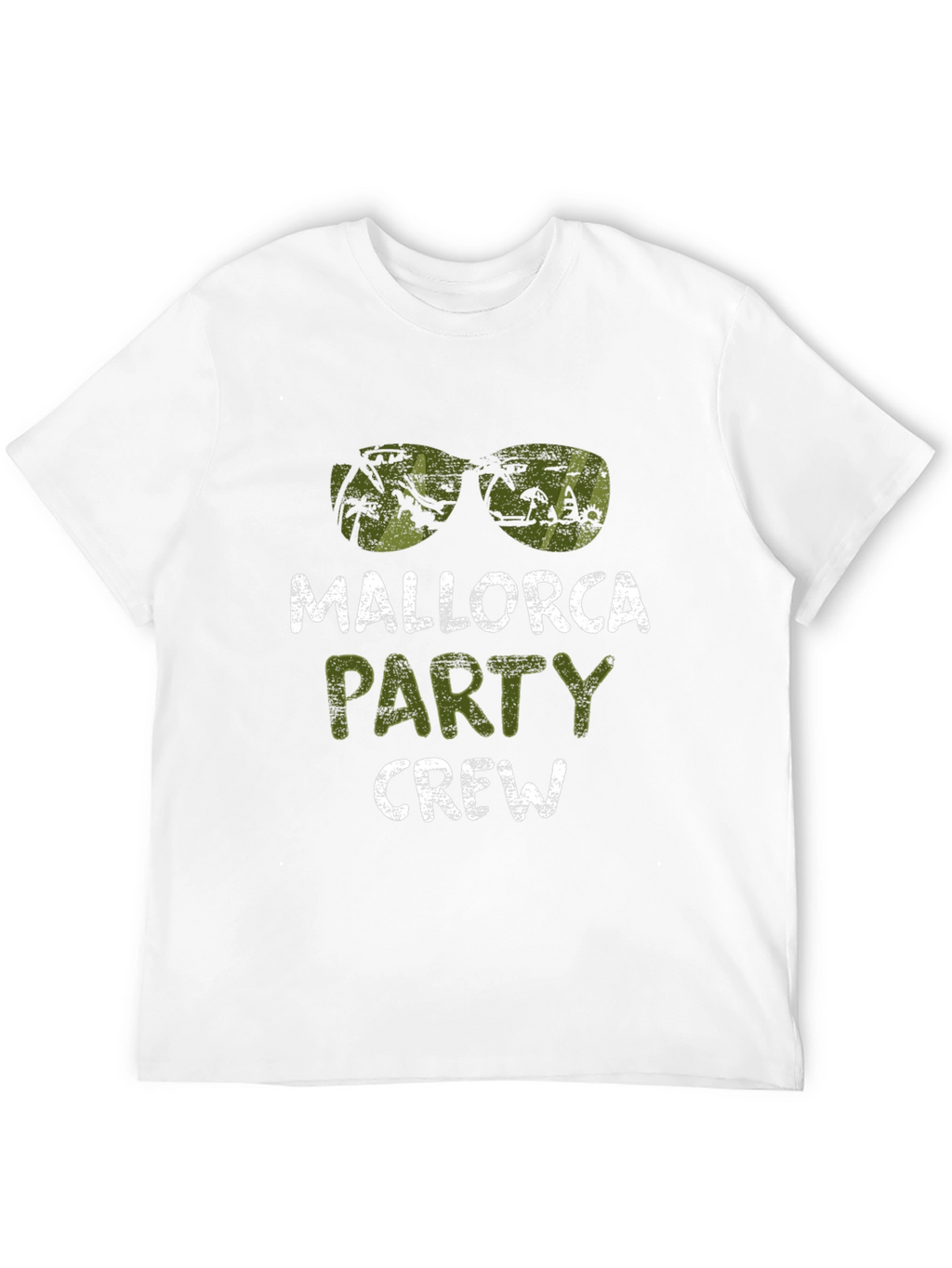 Mallorca Party Crew T-Shirt - Tropical Vibes