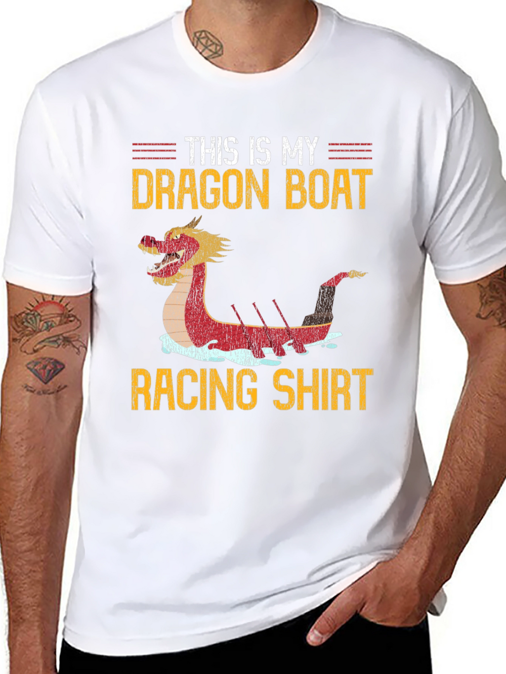 Dragon Boat Racing Shirt - Unique Design