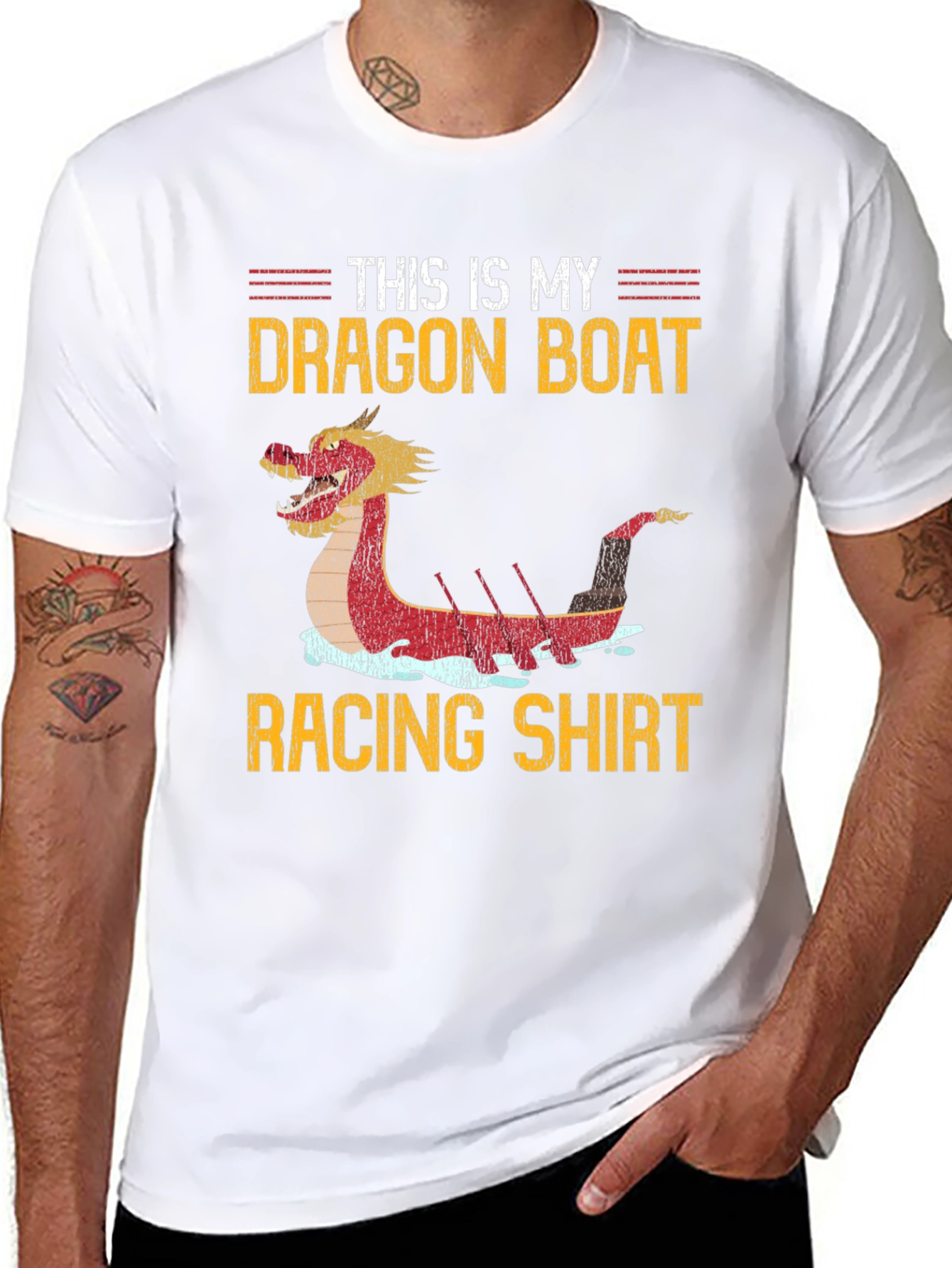 Dragon Boat Racing Shirt - Unique Design