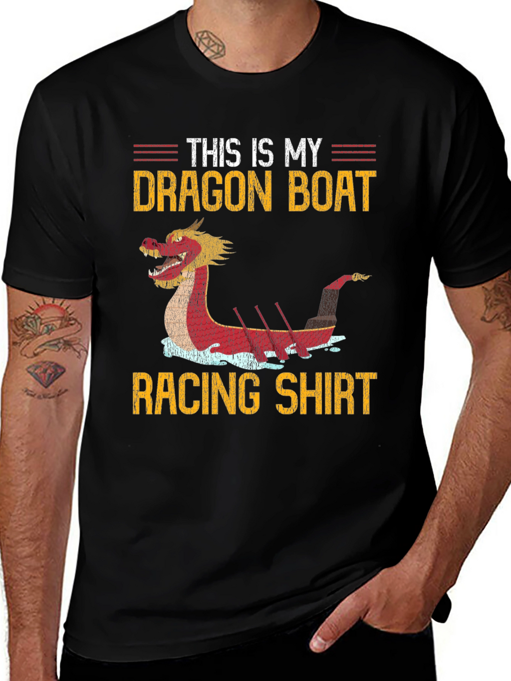 Dragon Boat Racing Shirt - Unique Design