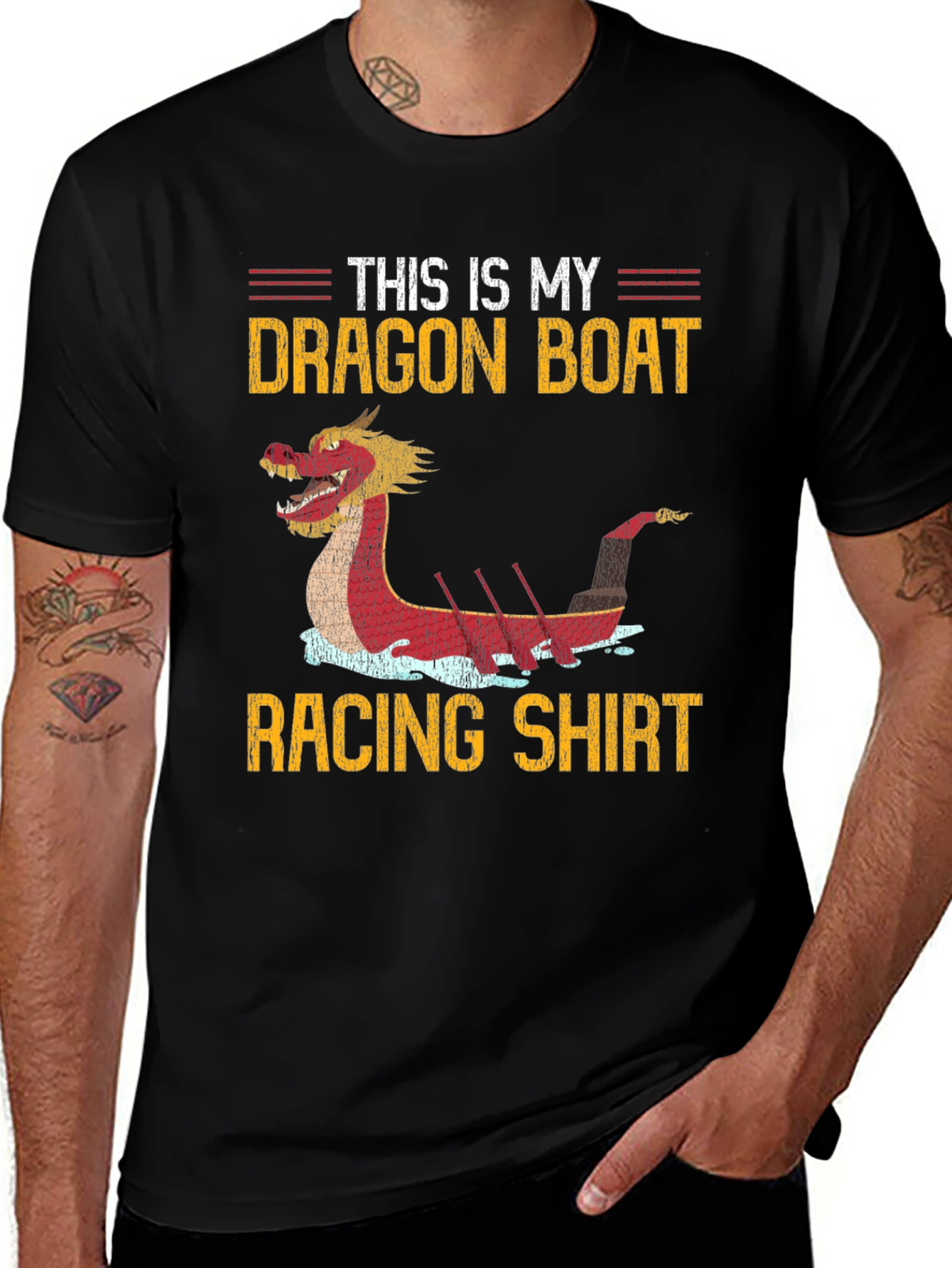 Dragon Boat Racing Shirt - Unique Design