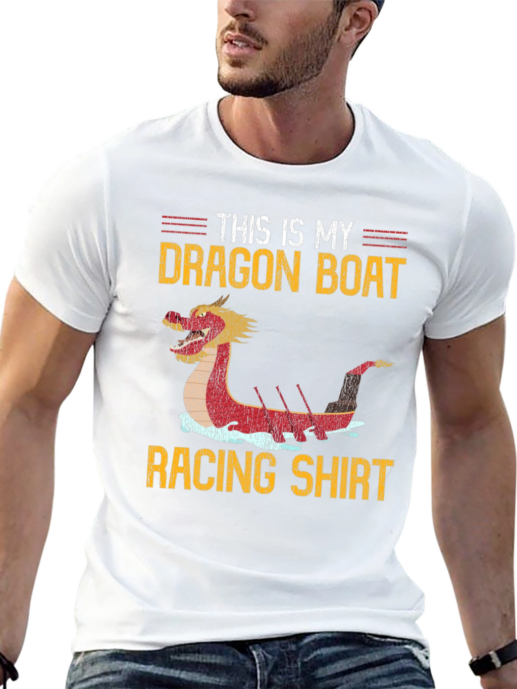 Dragon Boat Racing Shirt - Unique Design