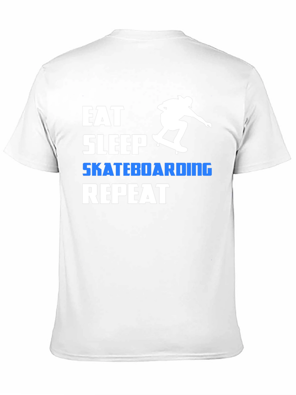 Eat Sleep Skateboarding Repeat Graphic Tee