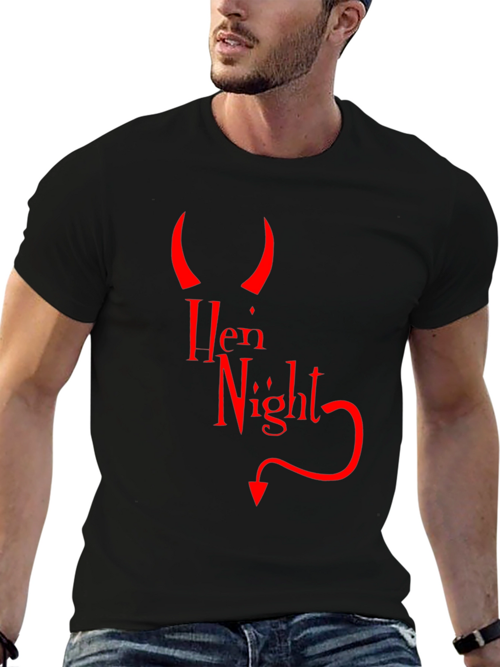 Hen Night Devil Horns T-Shirt