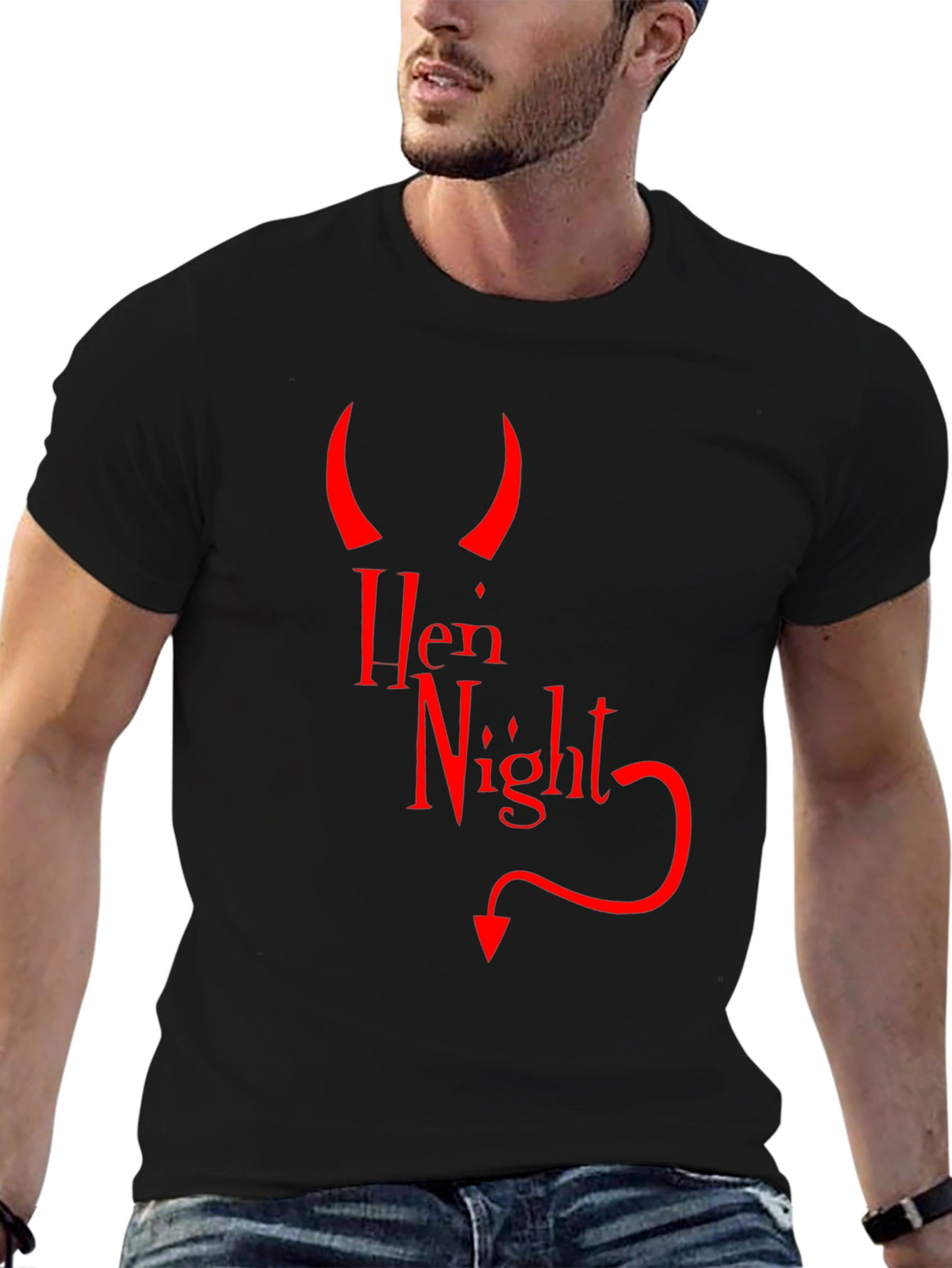 Hen Night Devil Horns T-Shirt