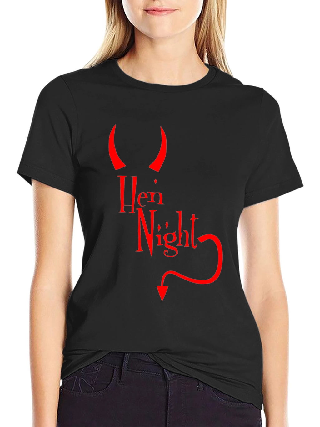 Hen Night Devil Horns T-Shirt
