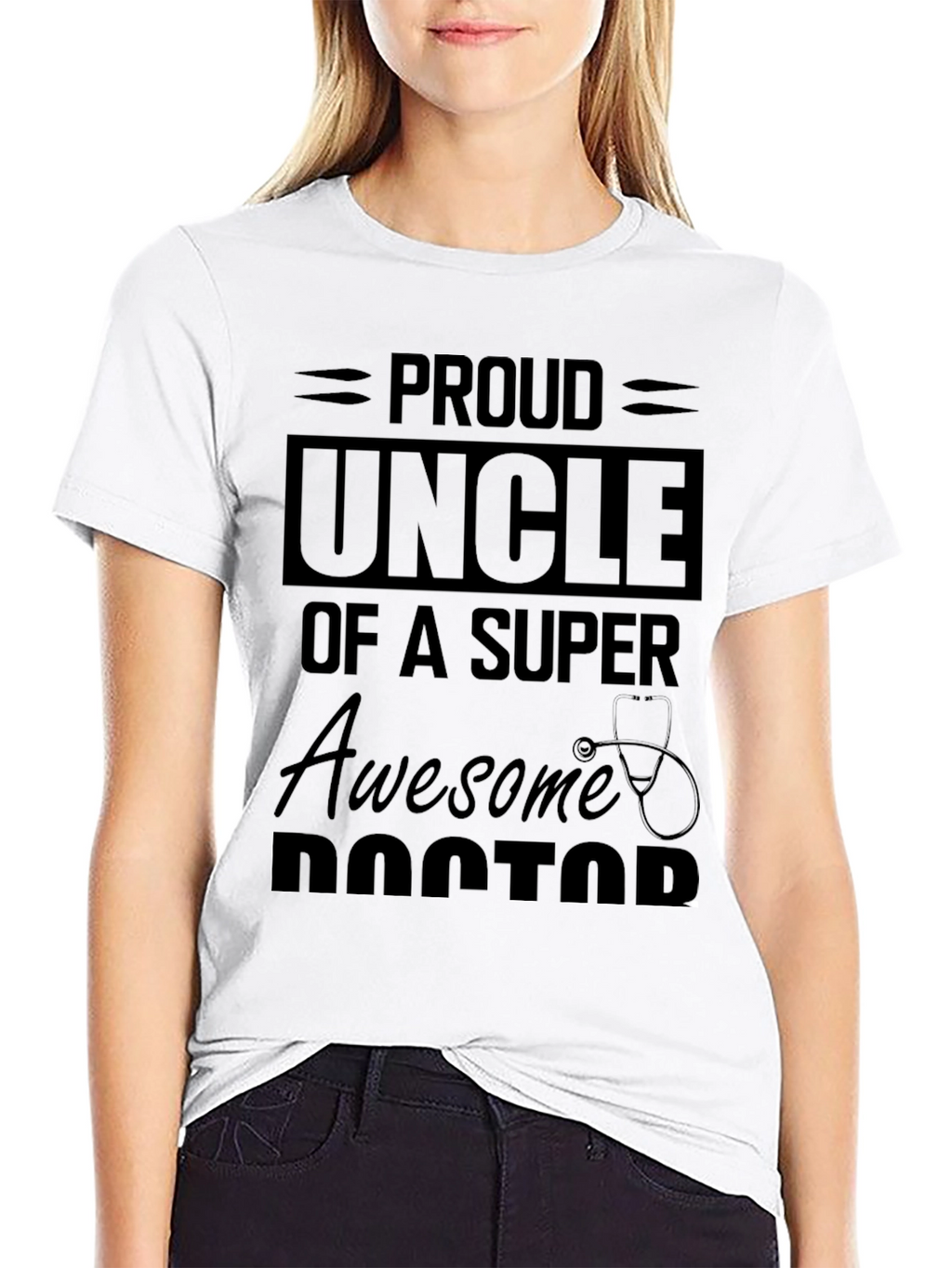Proud Uncle of a Super Awesome Doctor T-Shirt