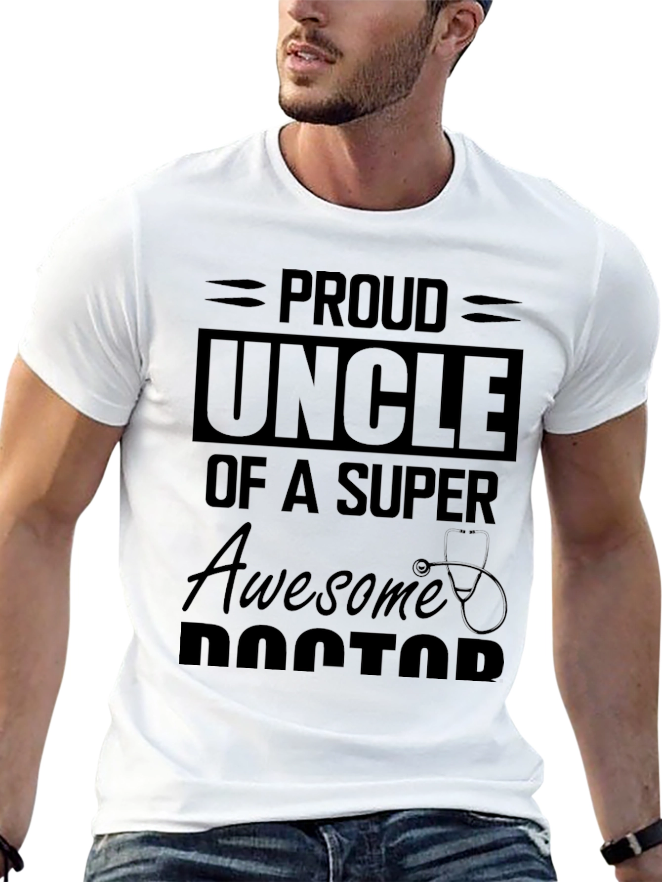 Proud Uncle of a Super Awesome Doctor T-Shirt