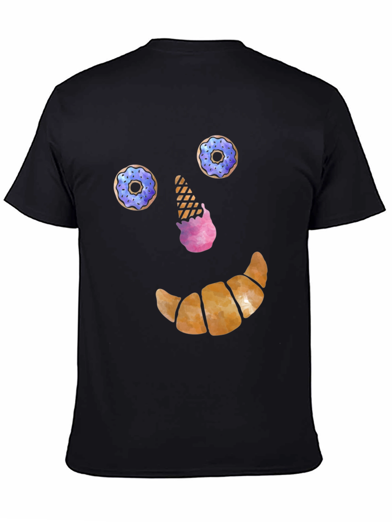 Funny Dessert Face T-Shirt