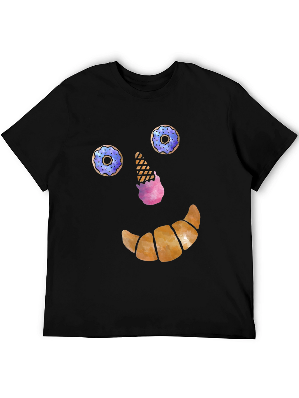 Funny Dessert Face T-Shirt