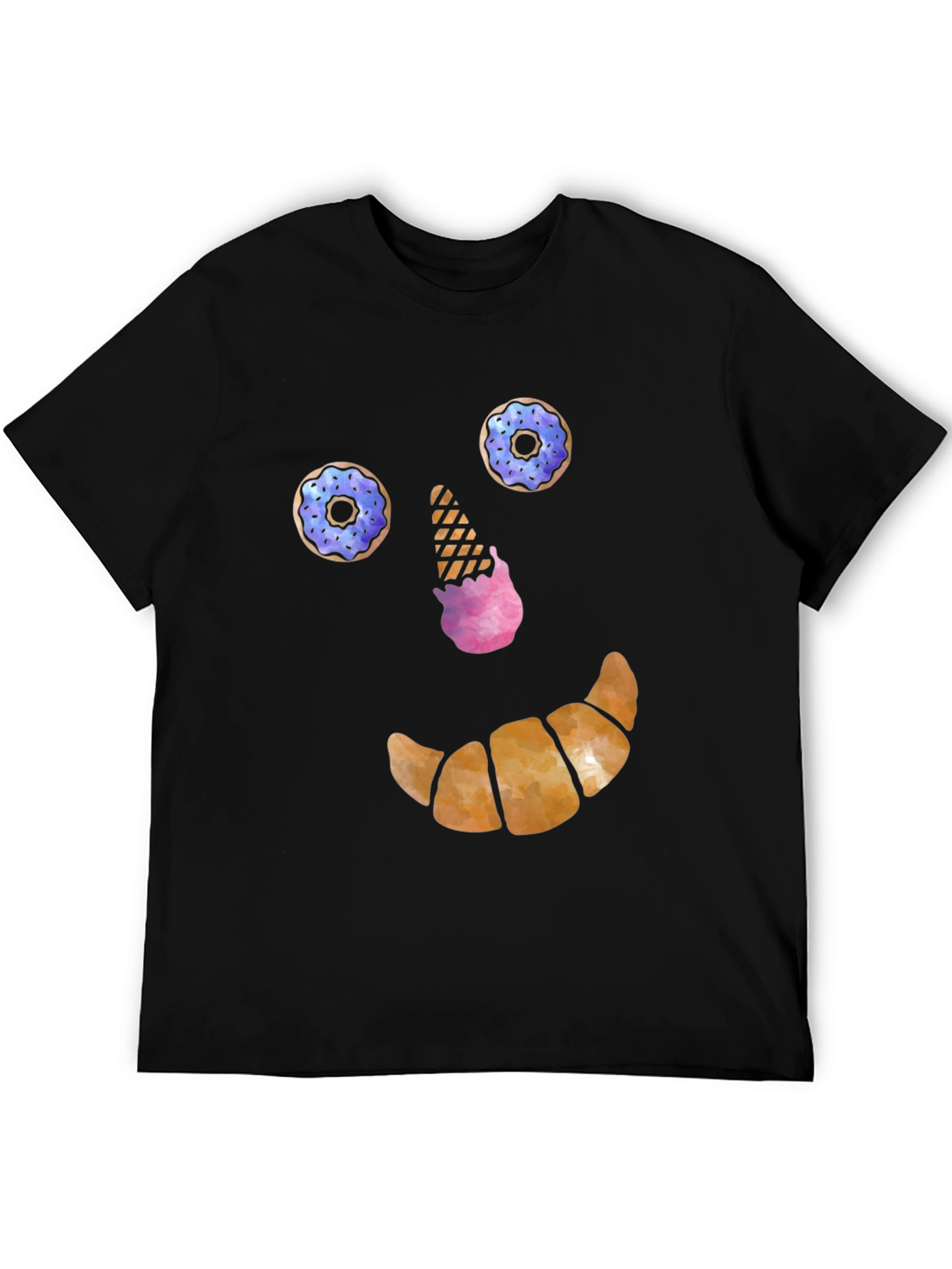 Funny Dessert Face T-Shirt