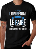 Lion Genial Graphic T-Shirt - Premium Menswear