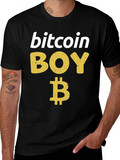 Bitcoin Boy Tee - Crypto Investor T-Shirt