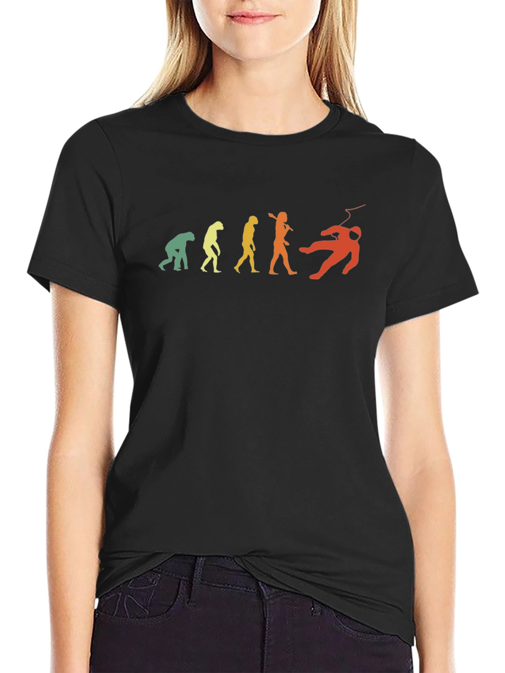 Evolution to Space T-Shirt - Funny Astronaut Tee