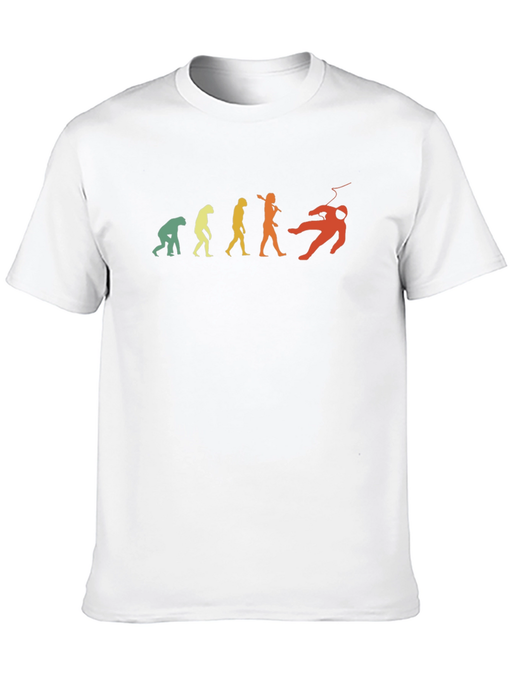 Evolution to Space T-Shirt - Funny Astronaut Tee