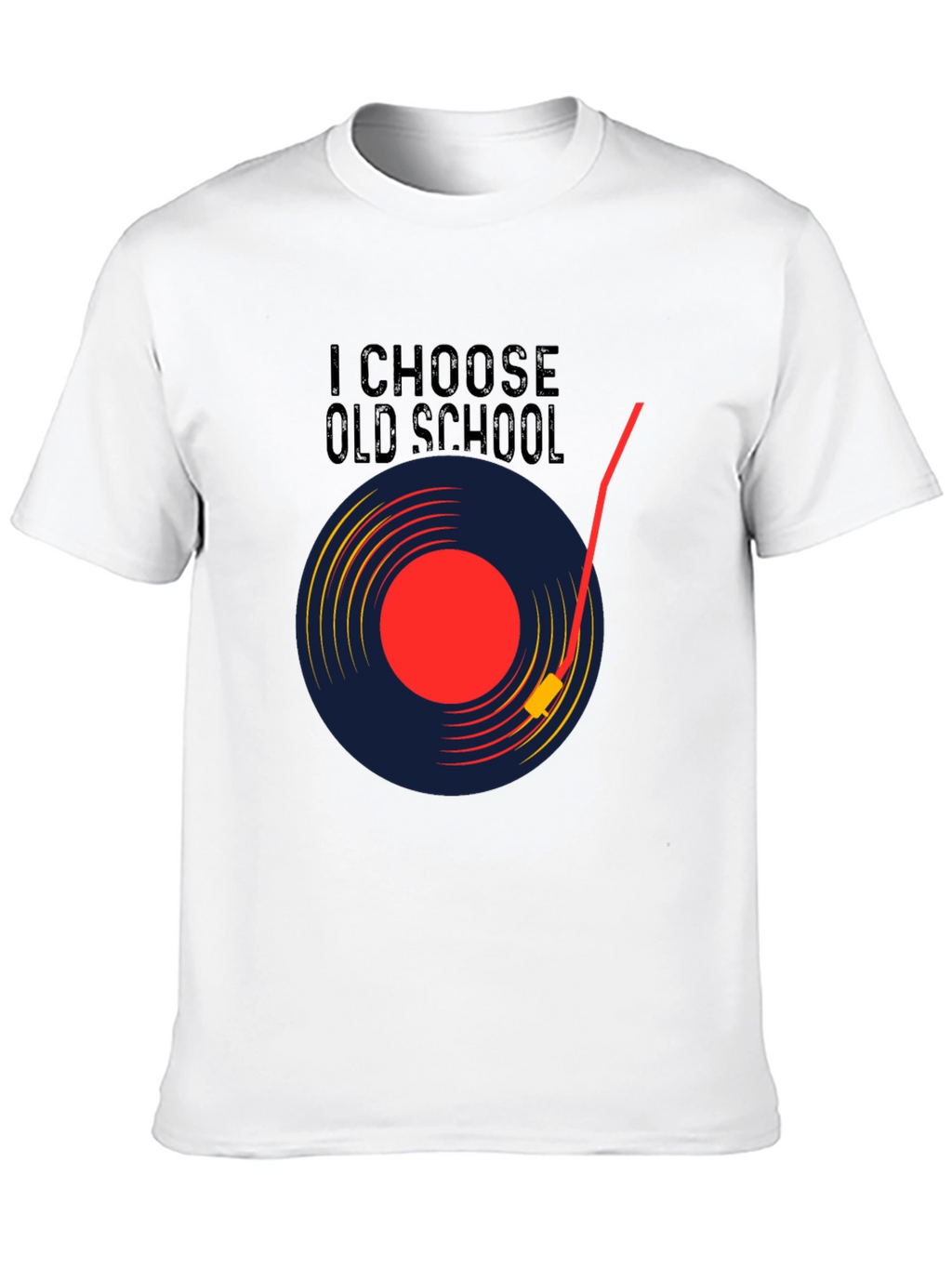 Old School Vinyl Record Graphic Tee