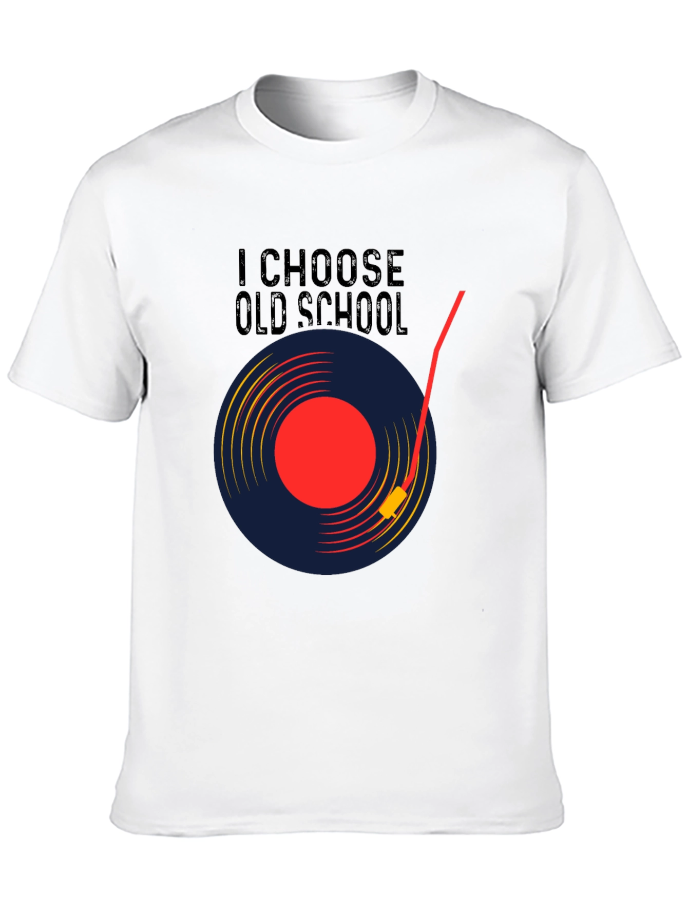 Old School Vinyl Record Graphic Tee