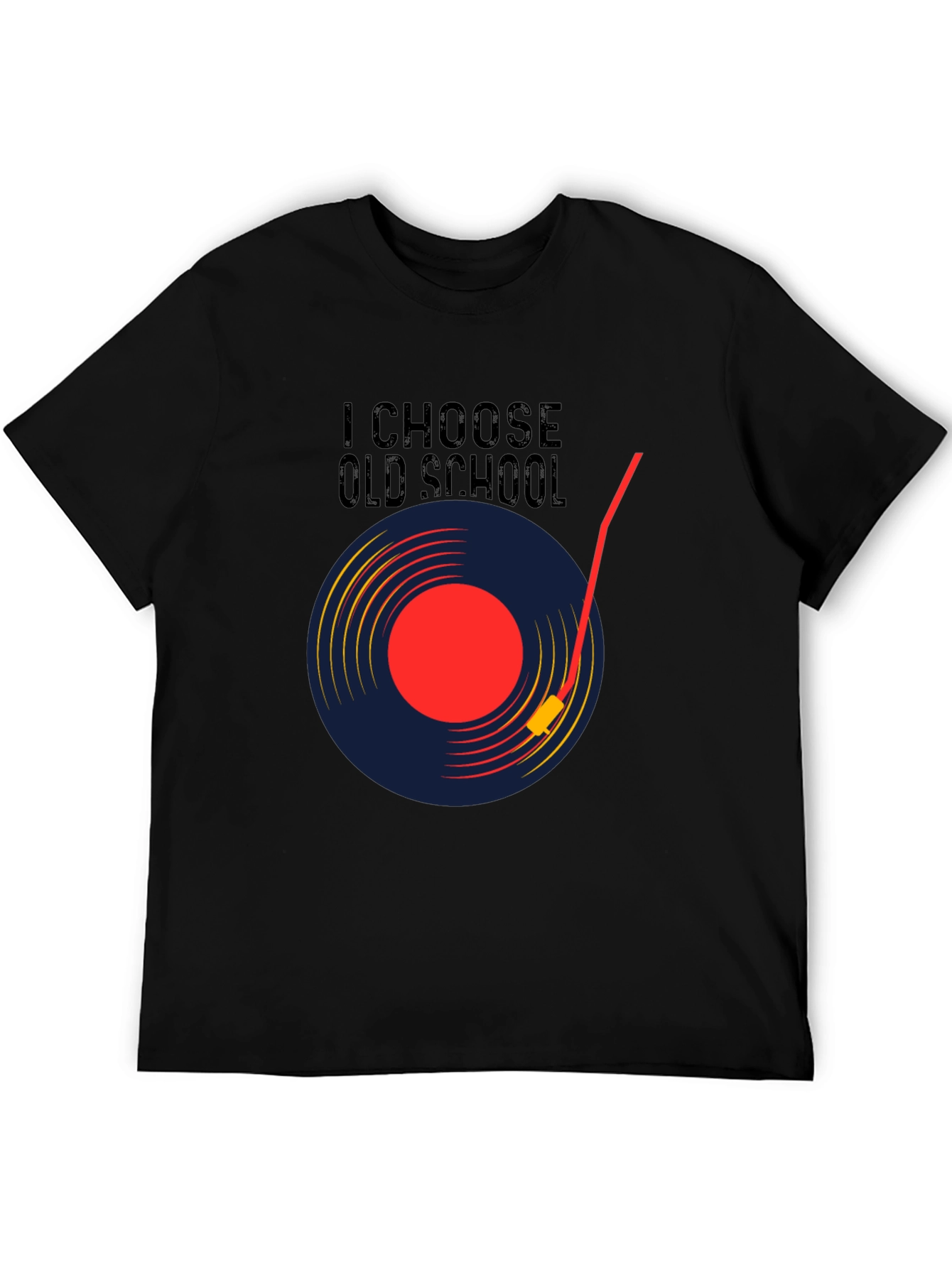 Old School Vinyl Record Graphic Tee