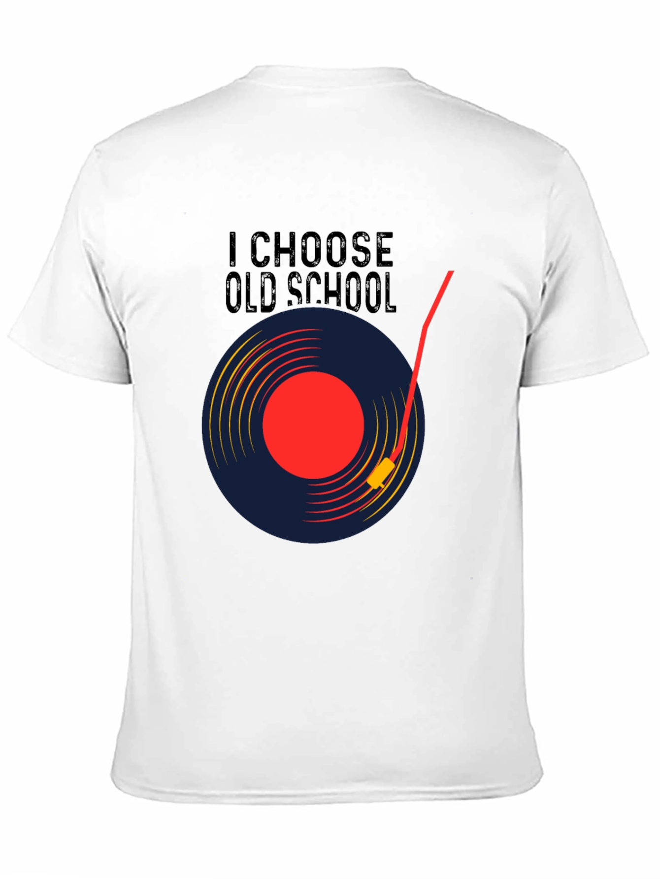 Old School Vinyl Record Graphic Tee