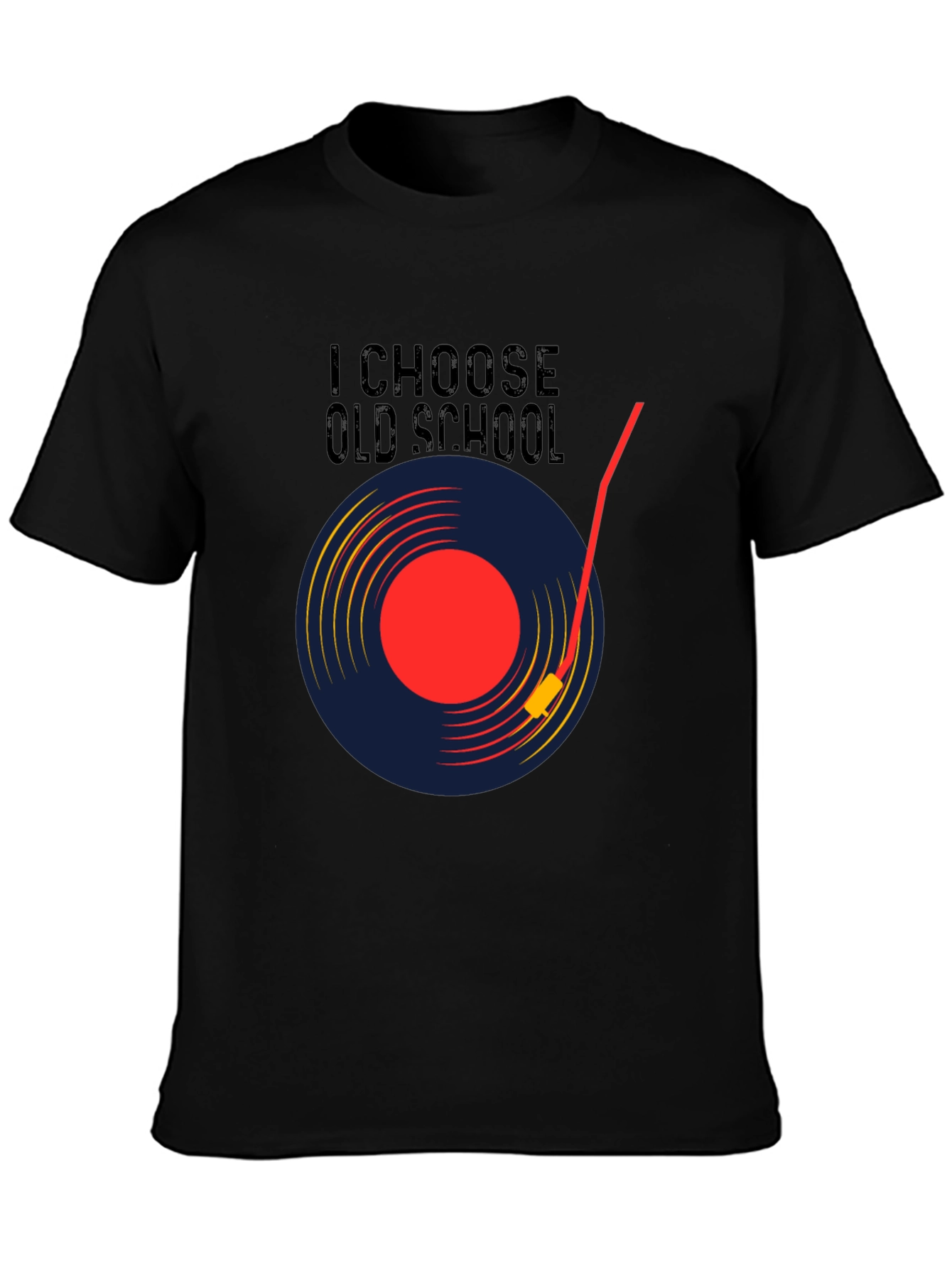 Old School Vinyl Record Graphic Tee