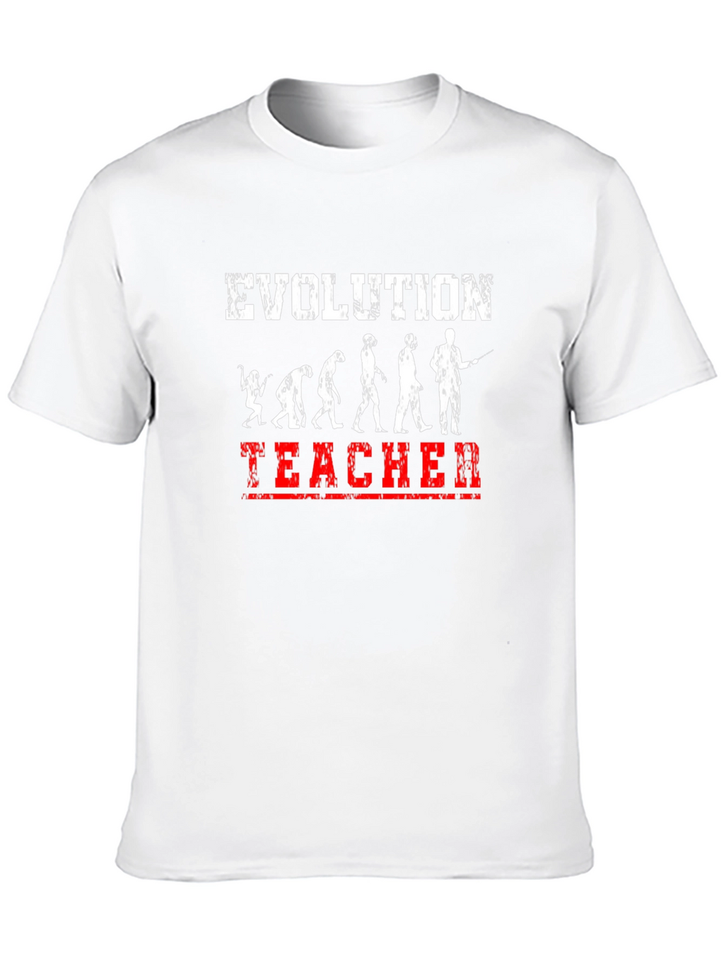 Evolution Teacher Graphic T-Shirt - Black