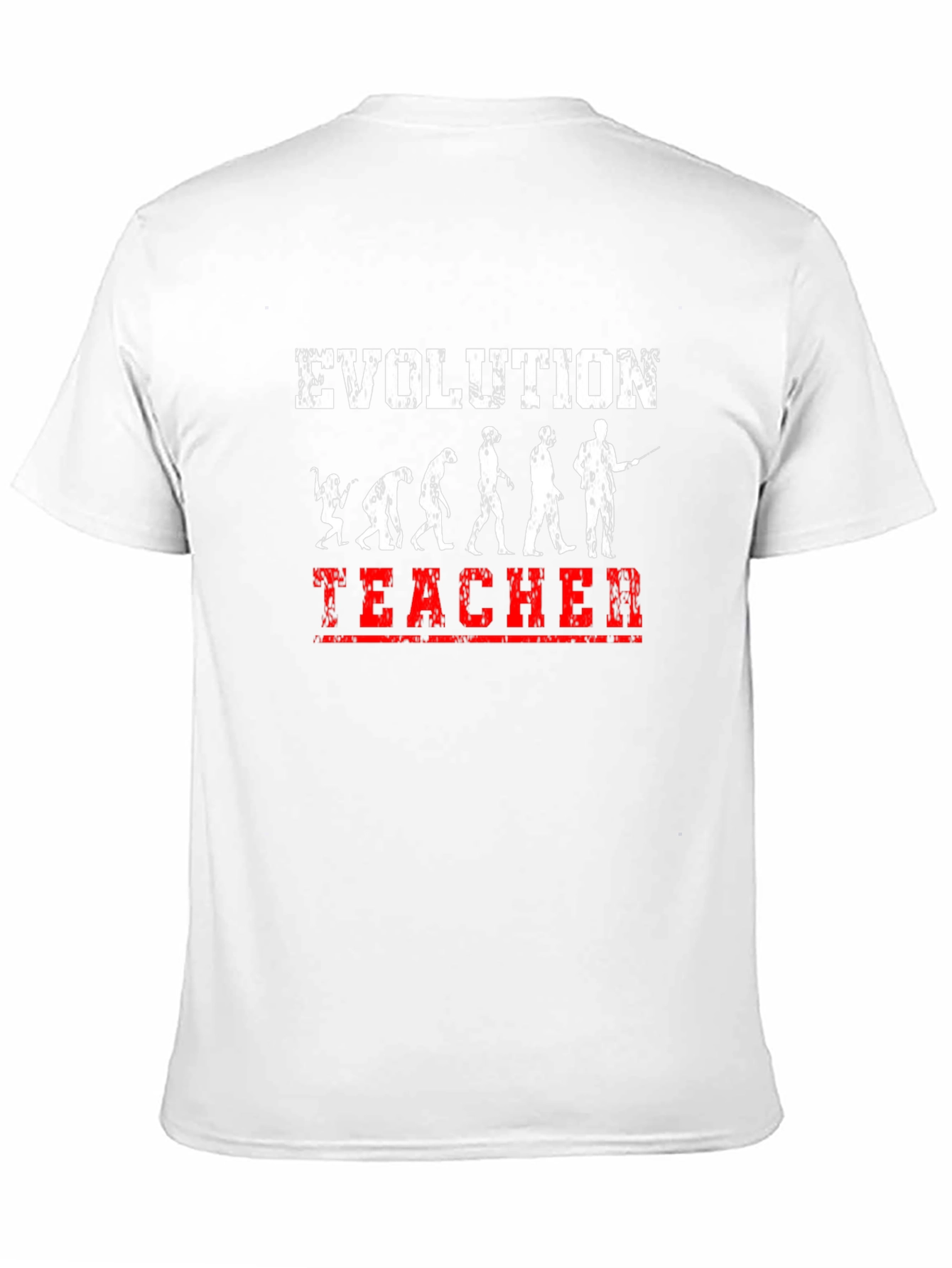 Evolution Teacher Graphic T-Shirt - Black