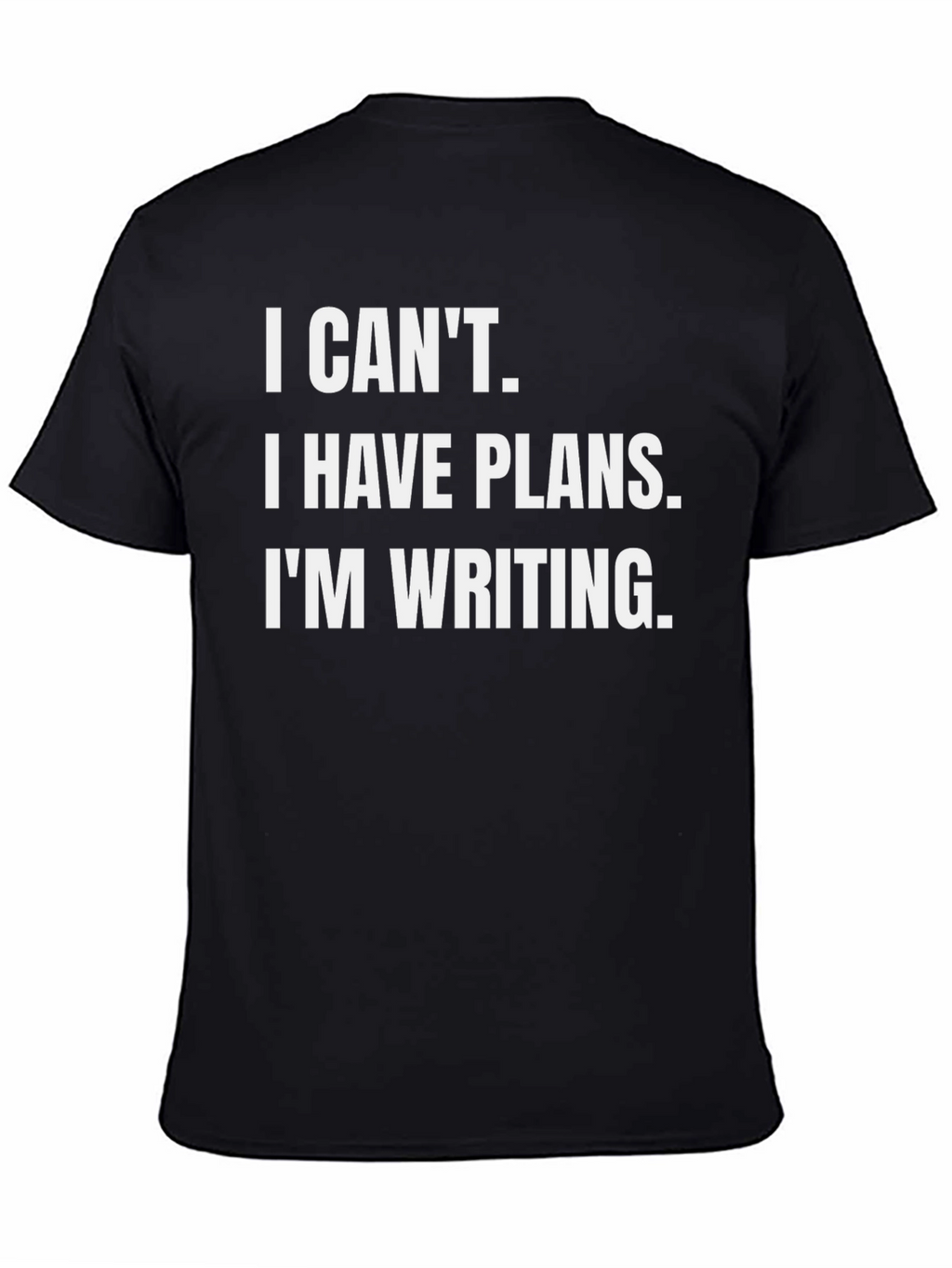 Writers Plans T-Shirt - Funny Author Gift