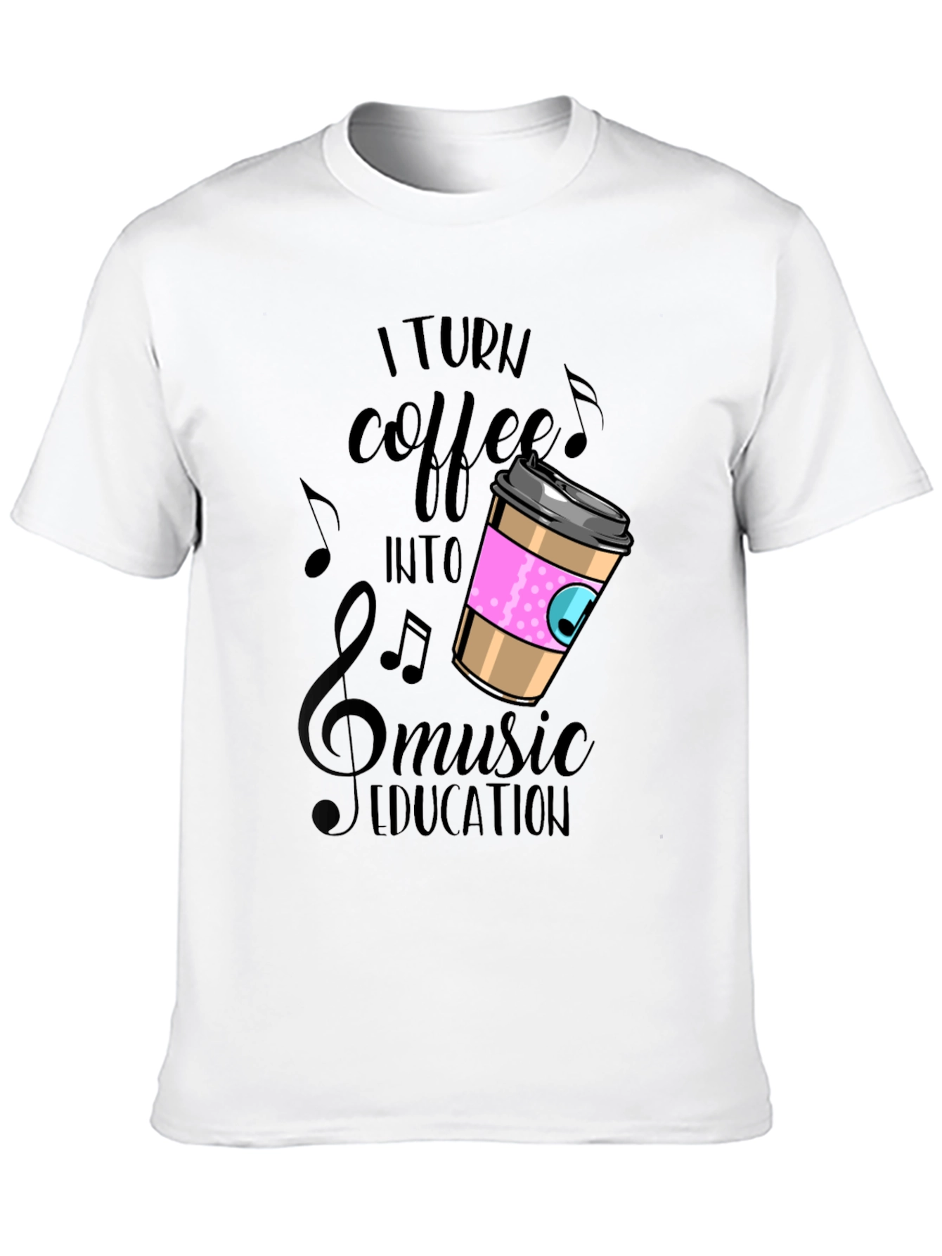Coffee Music Education Graphic Tee