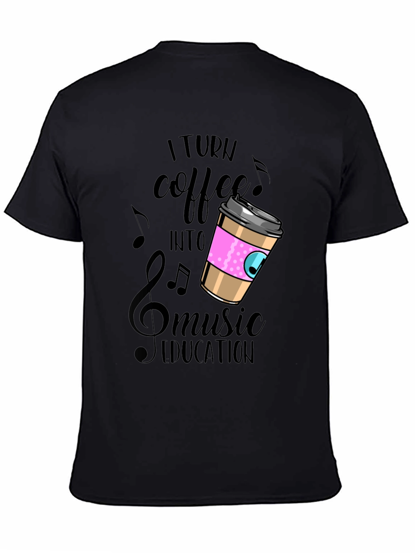 Coffee Music Education Graphic Tee
