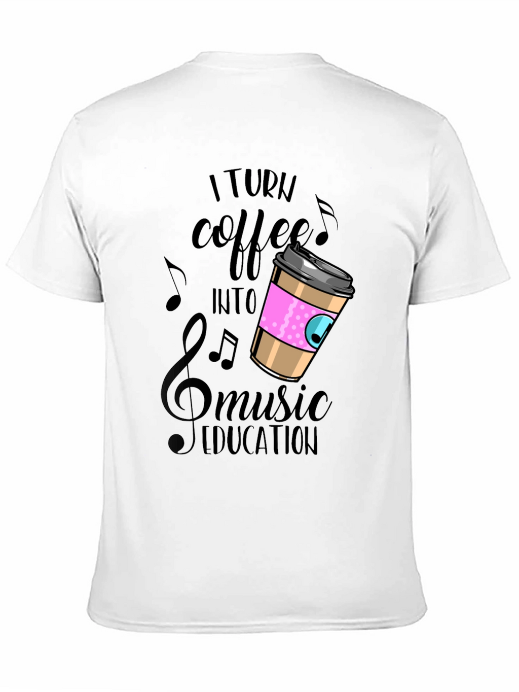 Coffee Music Education Graphic Tee