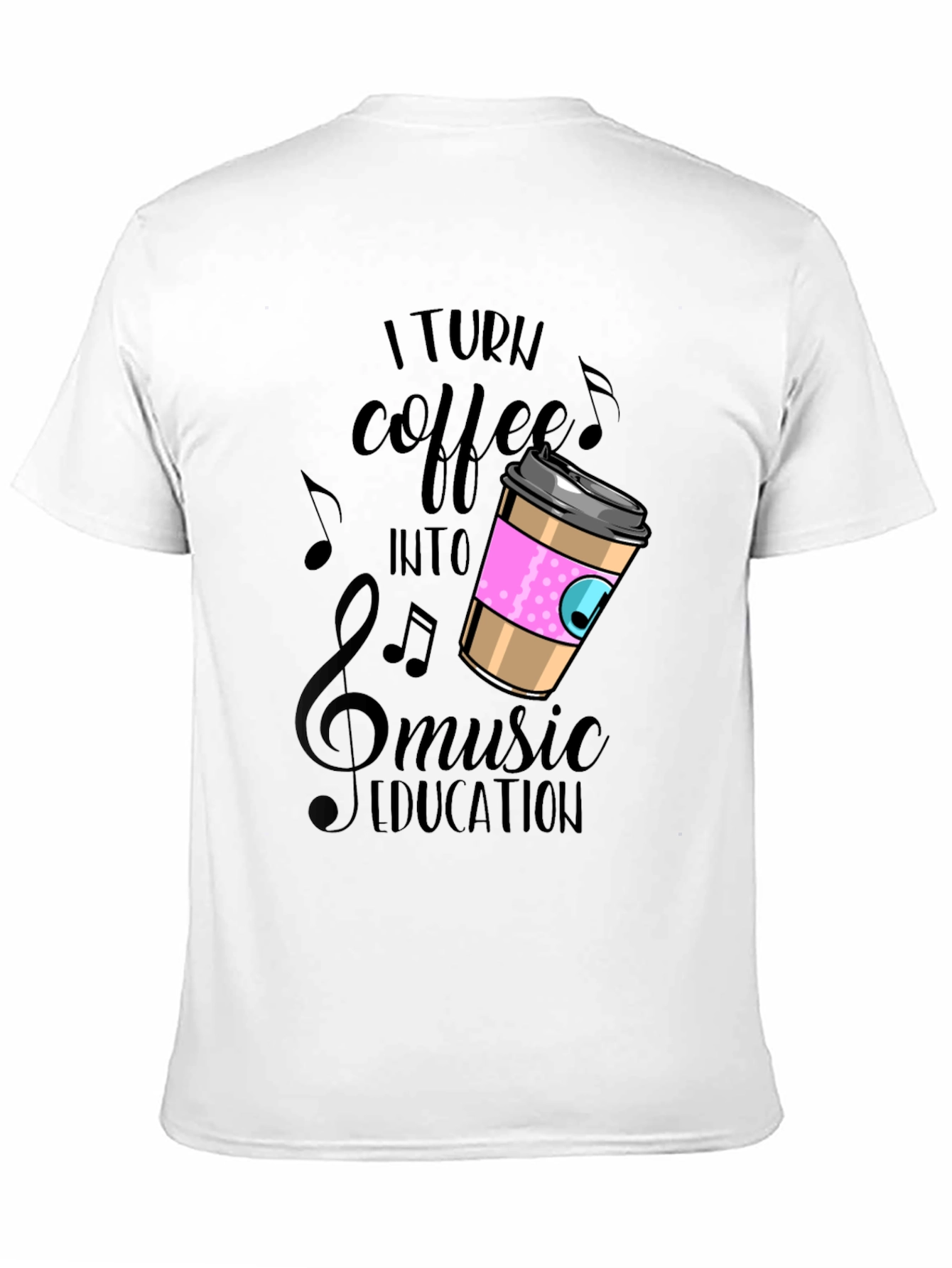 Coffee Music Education Graphic Tee