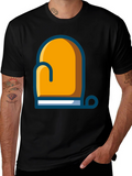 Chefs Oven Mitt Graphic Tee - Black